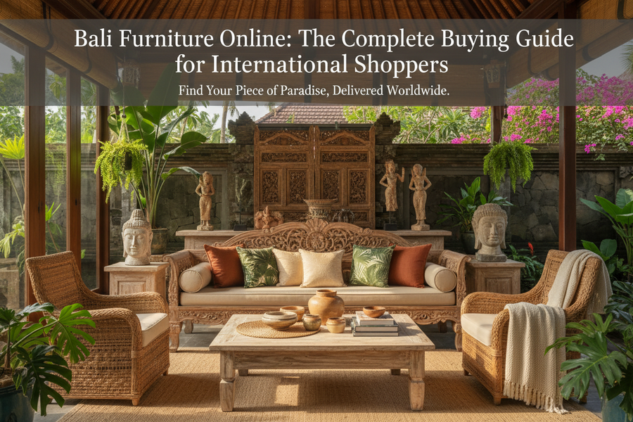 Bali Furniture Online: The Complete Buying Guide for International Shoppers