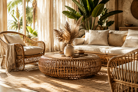 Bali Rattan Boho Furniture: The Woven Natural Material at the Heart of the Aesthetic