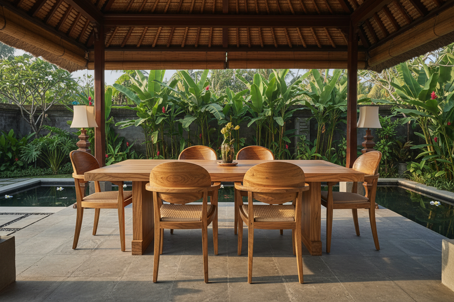 Bali Wood Furniture: Why Solid Teak Grade A Is in a Category of Its Own