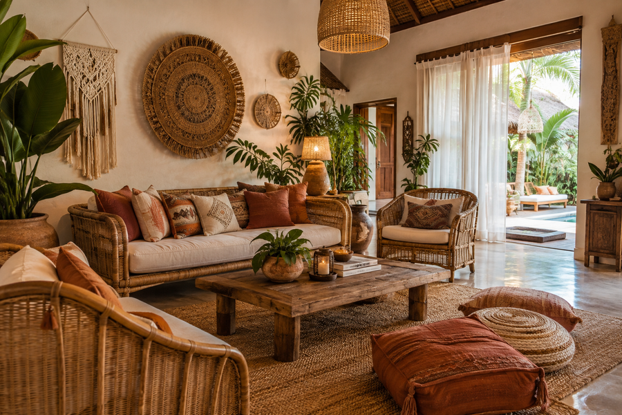 Boho Bali Airbnb Furniture: Furnish Your Rental for Maximum Bookings