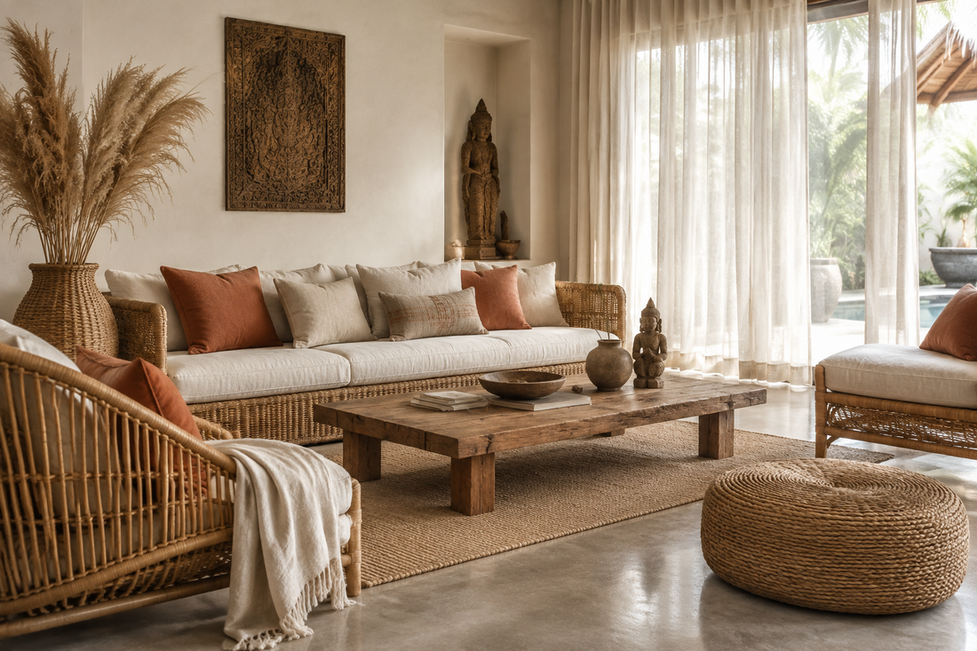 Boho Bali Furniture France: L'Art de Vivre Balinais pour la Maison Française