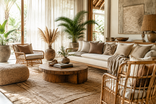 Boho Bali Interior Design: Room-by-Room Guide to the Natural Aesthetic