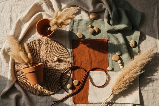 Boho Decor Color Palette: Earthy Neutrals, Natural Textures and Warm Contrast