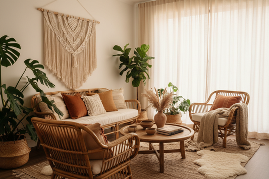 Boho Furniture for Airbnb and Vacation Rentals: Increase Bookings With Natural Authentic Style