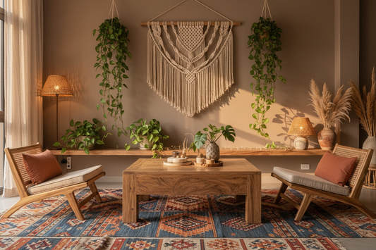 Boho Teak Furniture: Why Solid Wood Is the Warm Foundation of Every Boho Room