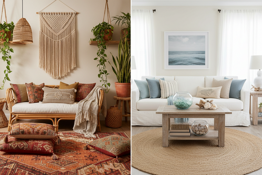 Boho vs Coastal Furniture: Which Natural Style Is Right for Your Home?