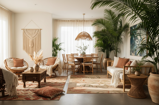 Boho Furniture vs Tropical Furniture: Understanding Where the Two Aesthetics Meet