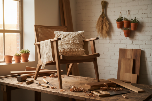 Handmade Boho Furniture: Why Crafted Pieces Have a Soul That Factory Furniture Never Will