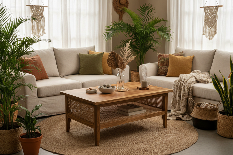 Indonesian Coffee Table: Natural Teak and Rattan Options That Anchor Any Living Room