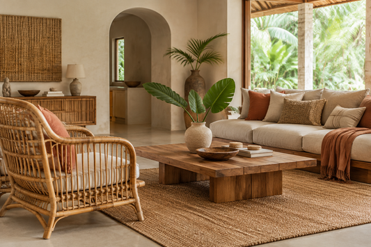 Modern Boho Bali Furniture: Contemporary Craft in Natural Balinese Materials