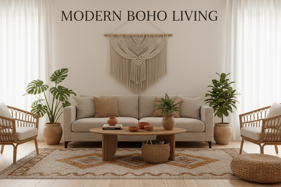 Modern Boho Furniture: How Contemporary Design and Bohemian Soul Create Something New