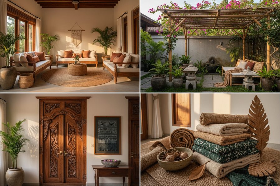 Bali Home Decor Ideas: Room-by-Room Guide to Authentic Tropical Styling