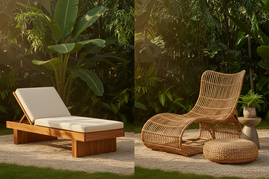 Teak vs Rattan: How to Choose the Right Natural Material for Every Room