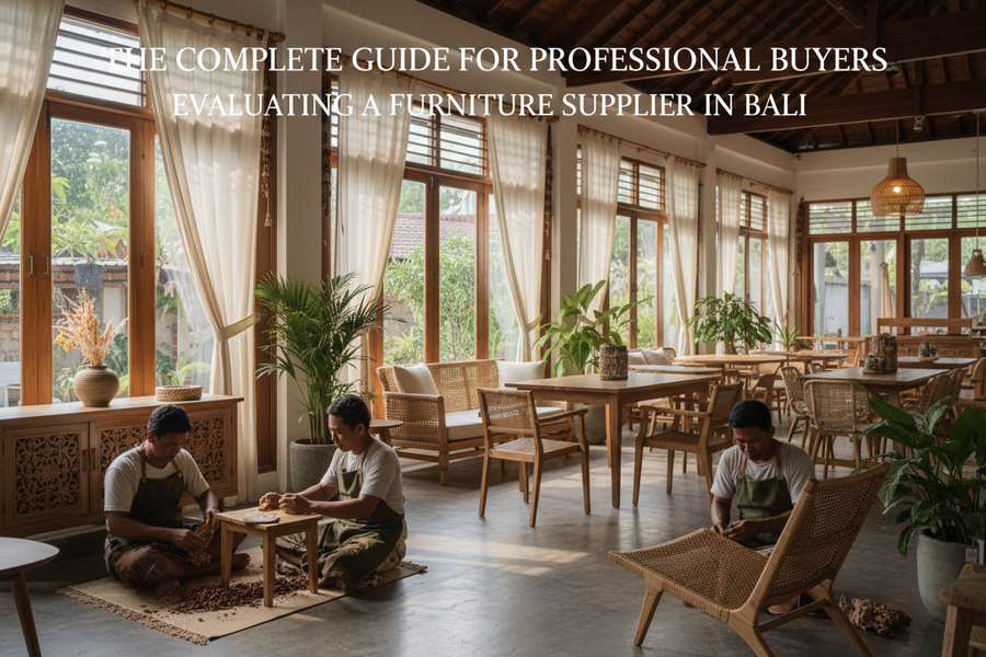 Furniture Supplier Bali: What Professional Buyers Need to Know Before Sourcing
