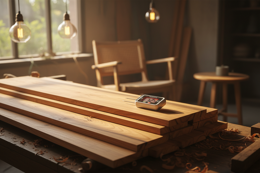 Kiln-Dried Teak: Why the Drying Process Defines the Quality of Every Piece