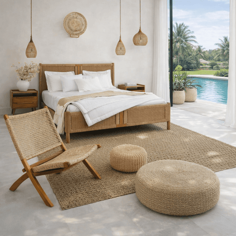 handmade new arrivals bali teak rattan premium furniture interior design natural material durable stylish artisan