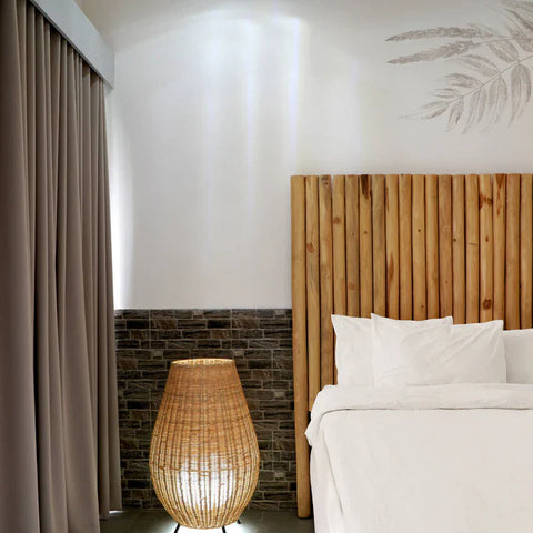 handmade headboards bali teak rattan premium furniture interior design natural material durable stylish artisan high quality
