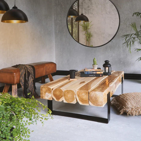 Handcrafted coffee tables from Bali – teak tables – BaliSouk