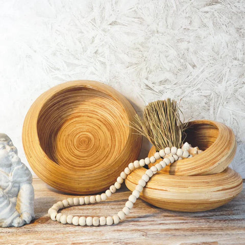 handmade bowls bali teak rattan premium furniture interior design natural material durable stylish