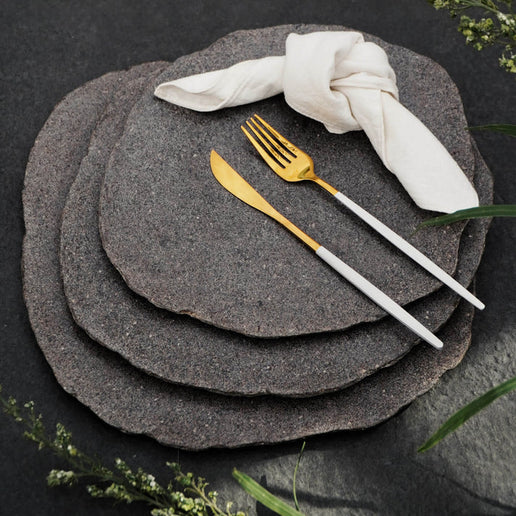 Authentic handcrafted Balinese plates — BaliSouk Tableware Collection