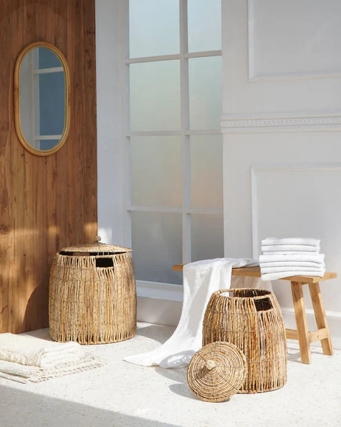 handmade baskets bali teak rattan premium furniture interior design natural material durable stylish artisan