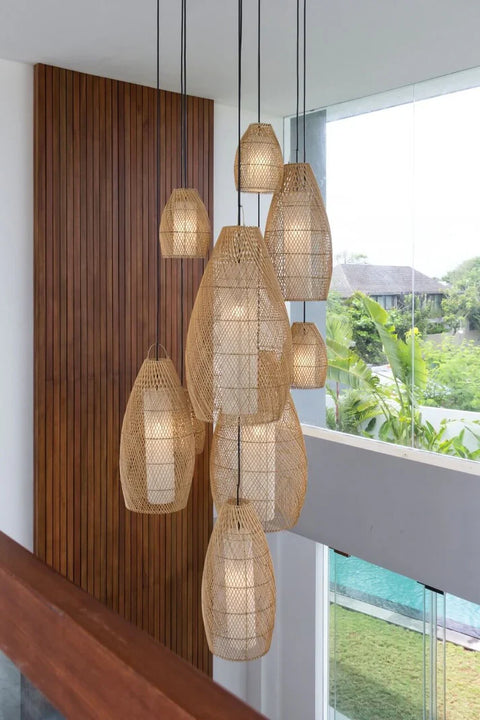 Handcrafted pendant lamps from Bali – pendant lights – BaliSouk