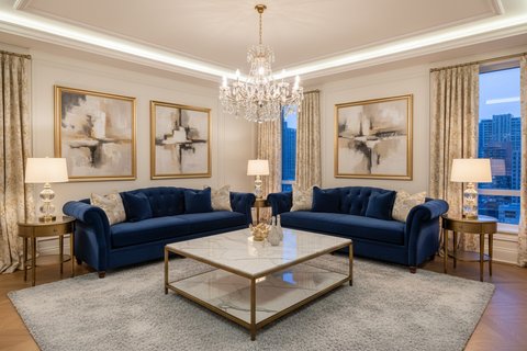Luxury boho living room furniture handcrafted in Bali, with sofas, daybeds and coffee tables