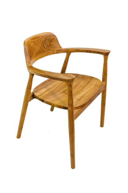 Bali Furniture – Kennedy Armchair With White Cushion