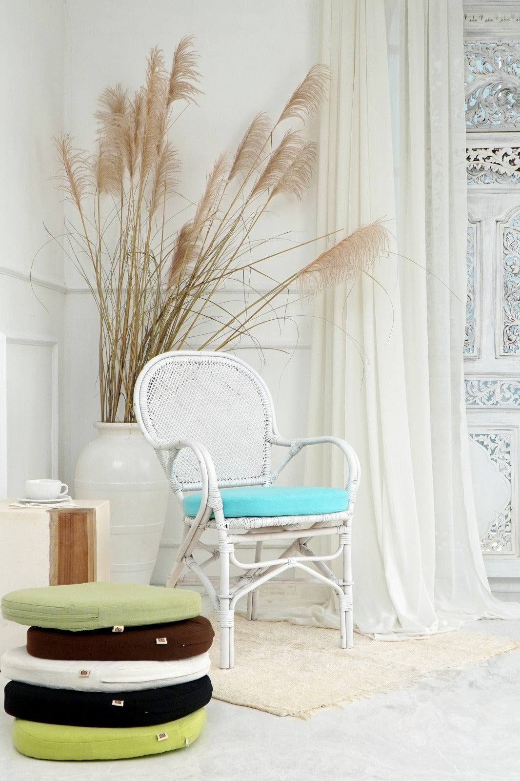 Bali Furniture – Cushion Seat For New Bali Armchair White