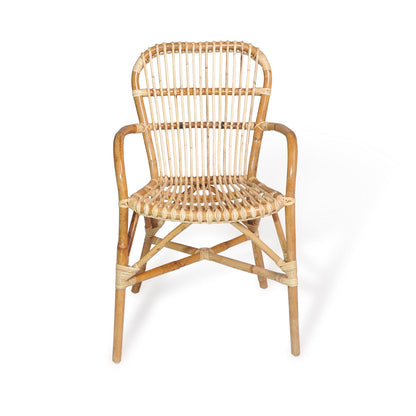 Bali Furniture – Sumatra Armchair With White Cushion