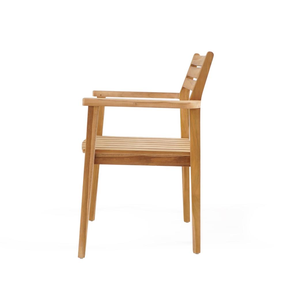 Bali Furniture – Farren Stackable  Armchair Without Cushion
