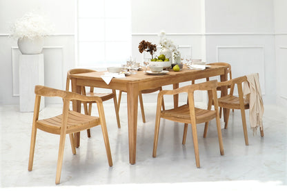 Kinito Dining Table With Slats - Kd