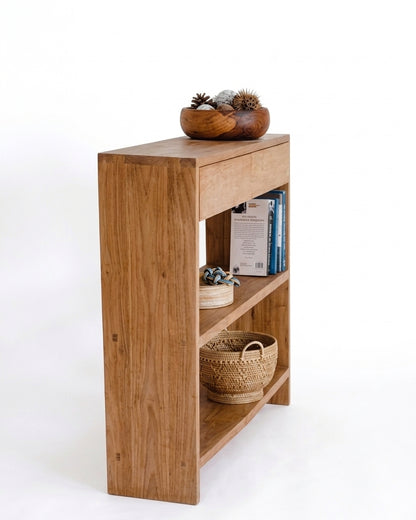 Teak console Bridge – boho furniture handcrafted in Bali by BaliSouk