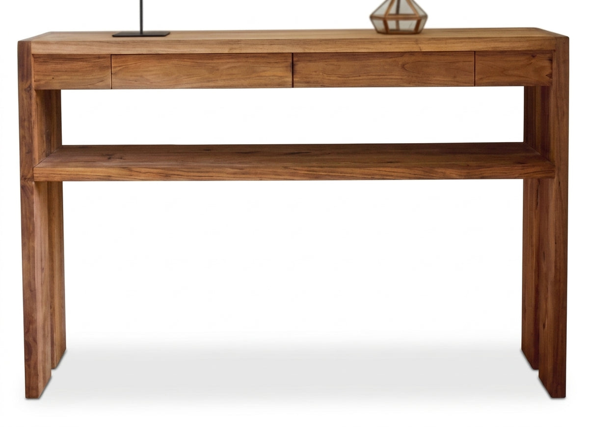 Teak console Seken – boho furniture handcrafted in Bali by BaliSouk