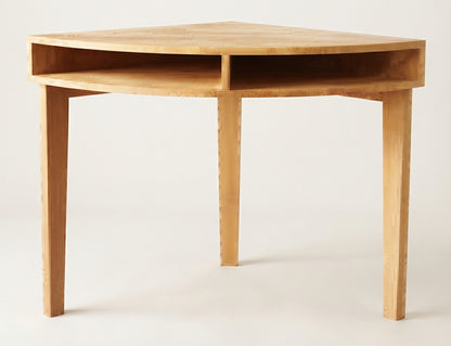 Teak corner desk Grisbi – boho furniture handcrafted in Bali by BaliSouk