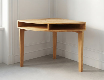 Teak corner desk Grisbi – boho furniture handcrafted in Bali by BaliSouk (vue 5)