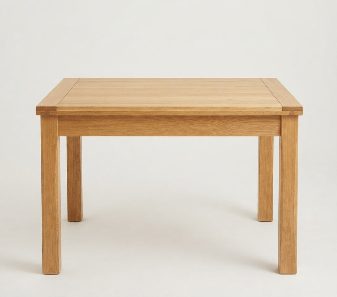 Teak dining table West – boho furniture handcrafted in Bali by BaliSouk