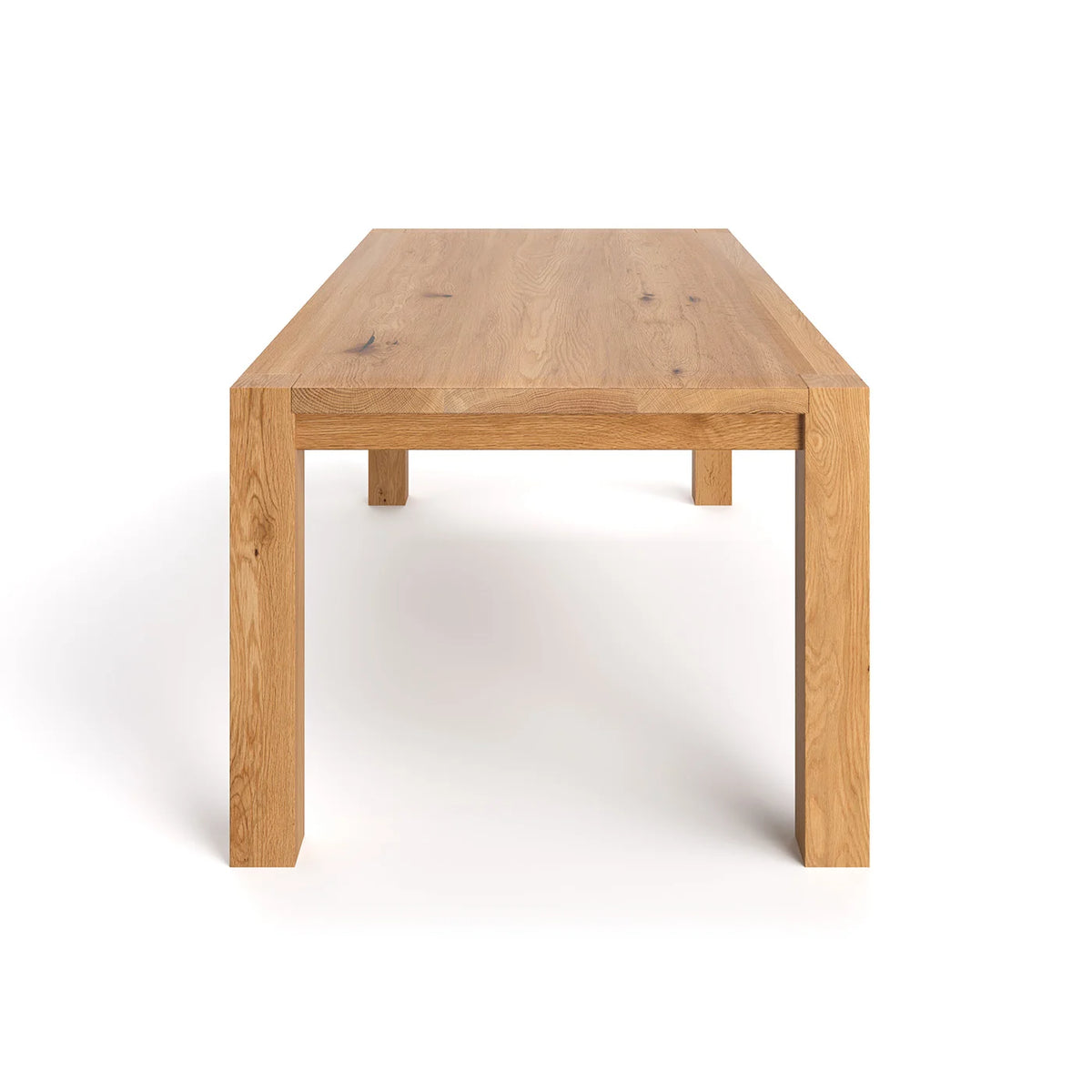 Teak dining table West – boho furniture handcrafted in Bali by BaliSouk (vue 12)