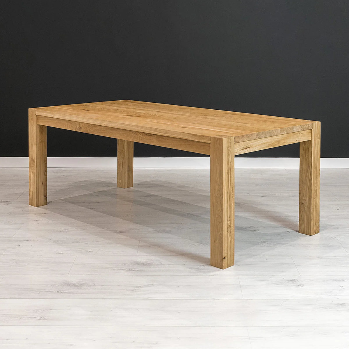 Teak dining table West – boho furniture handcrafted in Bali by BaliSouk (vue 14)