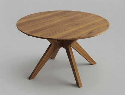 Teak dining table Salsa – boho furniture handcrafted in Bali by BaliSouk (vue 15)