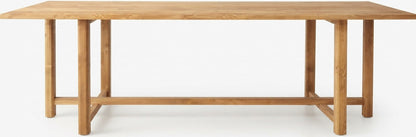 Teak dining table Sumiko – boho furniture handcrafted in Bali by BaliSouk (vue 7)