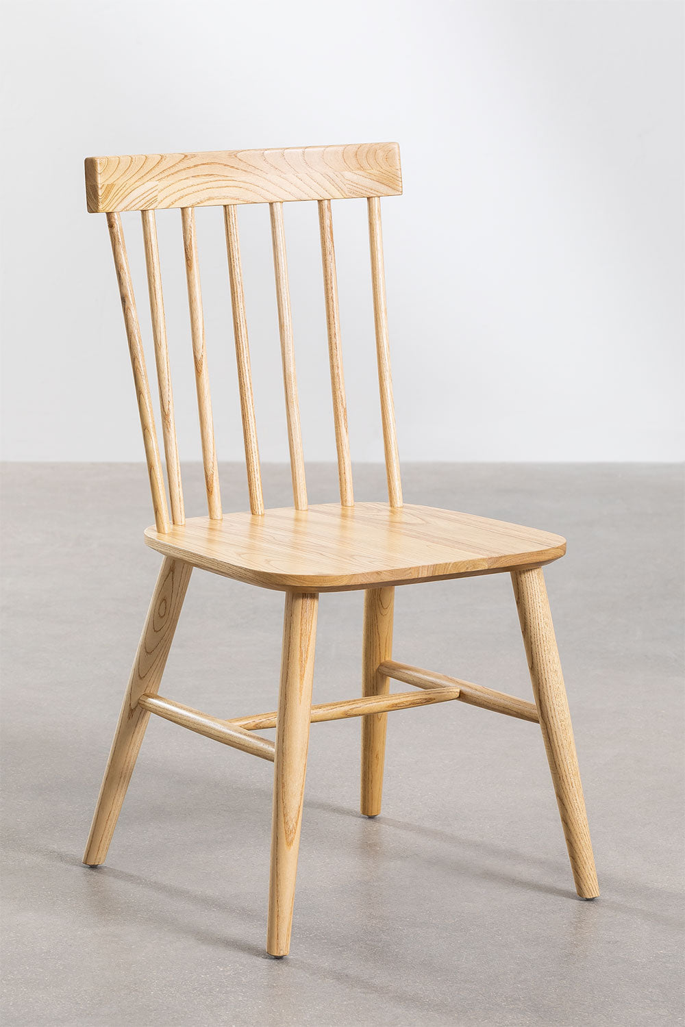 Teak dining chair Stiky – boho furniture handcrafted in Bali by BaliSouk