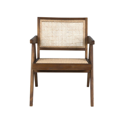 Teak lounge chair Tokyo Easy – boho furniture handcrafted in Bali by BaliSouk (vue 2)