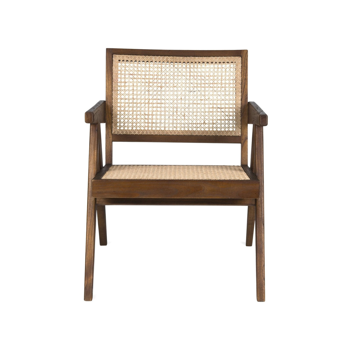 Teak lounge chair Tokyo Easy – boho furniture handcrafted in Bali by BaliSouk (vue 2) – set of 2