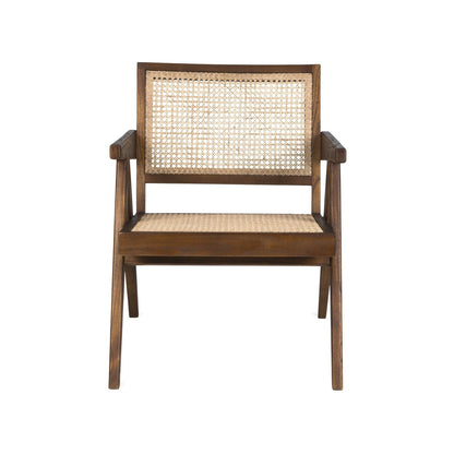 Teak lounge chair Tokyo Easy – boho furniture handcrafted in Bali by BaliSouk (vue 2) – set of 2
