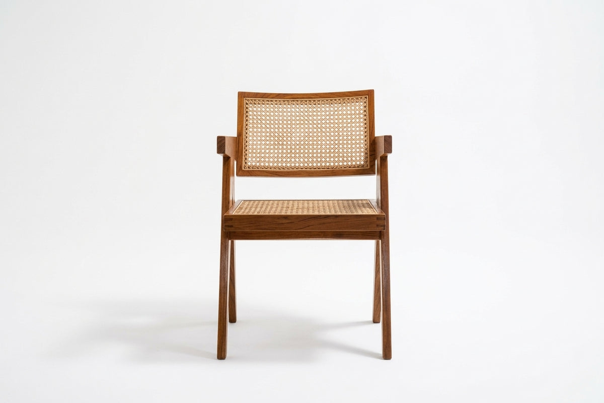 Teak lounge chair Tokyo – boho furniture handcrafted in Bali by BaliSouk