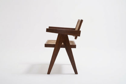 Teak lounge chair Tokyo – boho furniture handcrafted in Bali by BaliSouk (vue 3) – set of 2