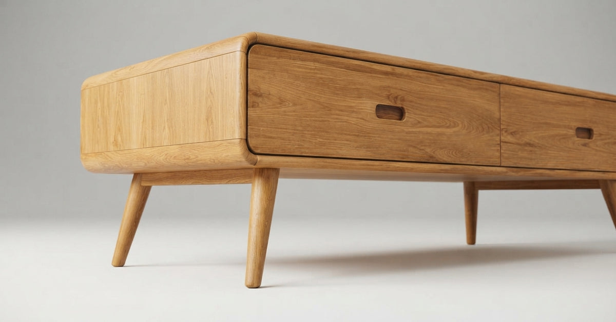 Teak coffee table Mooi – boho furniture handcrafted in Bali by BaliSouk (vue 4)