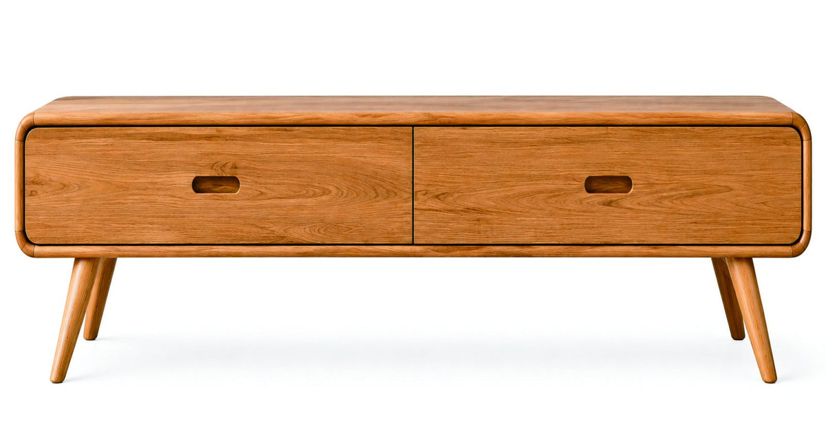 Teak coffee table Mooi – boho furniture handcrafted in Bali by BaliSouk (vue 5)