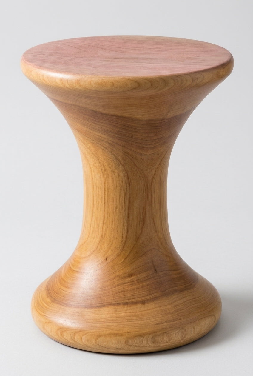 Suar stool Tamtam – boho furniture handcrafted in Bali by BaliSouk